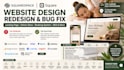 do squarespace square landing page online store website design redesign bug fix