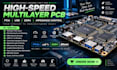 create high speed multilayer pcb design with pcie, usb, ddr4 and impedance