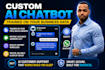 build a custom ai chatbot trained on your business data
