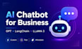 develop custom ai chatbots using gpt, llama 3, langchain