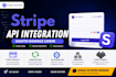 integrate stripe API, oauth, payment gateway, webhook, jwt, supabase, firebase