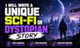 write a unique sci fi or dystopian short story