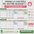 create a custom personal budget tracker in google sheet