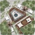 professional 2d landscape plan and aesthetic rendering