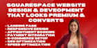 squarespace, squarespace redesign, website development, squarespace