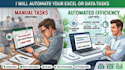 automate your excel or data tasks