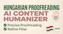 proofread and edit your hungarian text