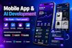 build mobile apps and ai apps using bubble io and replit