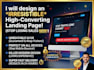 create a high converting landing page