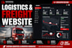 build a custom freight, logistics, trucking web application