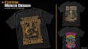 design unique professional t shirt graphics for your merch