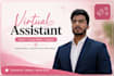 be virtual assistant for admin support