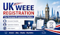 assist with UK weee registration for sellers