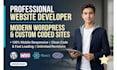 develop responsive wordpress and custom coded websites