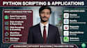 develop python automation scripts, web and desktop apps