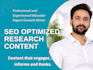 write SEO optimized research based articles with citations
