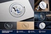 design 3 modern business brand marks