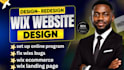 wix website design wix website redesign wix online store wix website redesign