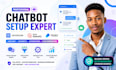 install intercom chatbots, zoho chatbot in sales iq and tidio live chat