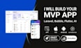 develop laravel web app, rest API, custom backend for your mvp or saas product