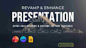 redesign executive presentation, corporate board deck and investor pitch deck