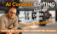 humanize and professionally edit your ai generated content