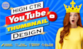 design professional gaming youtube thumbnail with high CTR