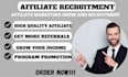 do affiliate recruitment mlm leads influencer affiliate signup affiliates