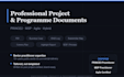 write professional project and programme management documents in prince and msp