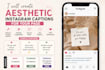 create aesthetic instagram captions and posts for your page