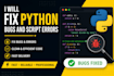 fix python bugs and script errors