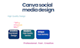 create canva social media design posts