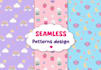 design cute professional seamless kawaii patterns for prints