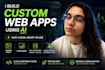 build your custom web app with ai