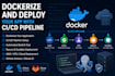 dockerize and deploy your app with ci cd pipeline