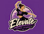 create wonderful dance studio mascot logo design with business