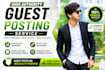 build power backlinks with guest posts on general sites