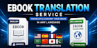 professionally translate and convert your ebook into any language