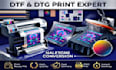 create halftone files that are print ready in dtf and dtg