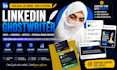 be the linkedin ghostwriter for ai tech founders seeking humanized content