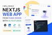build a nextjs web app from figma design with ai features