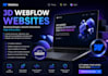 3d webflow website webflow animation figma to webflow gsap 3d spline r3f webflow