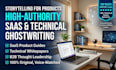 ghostwrite high authority saas articles and technical whitepapers