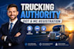 set up dot, mc, and truck registration