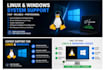linux and windows server troubleshooting and support