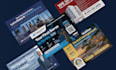 create a modern postcard design