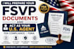 prepare your fsvp documents and act as your US agent