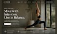 build squarespace yoga studio website pilates studio wellness memberhsip website