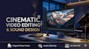 create a cinematic lyric video with custom sound design
