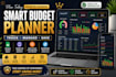 create a simple google sheets budget planner to track expenses